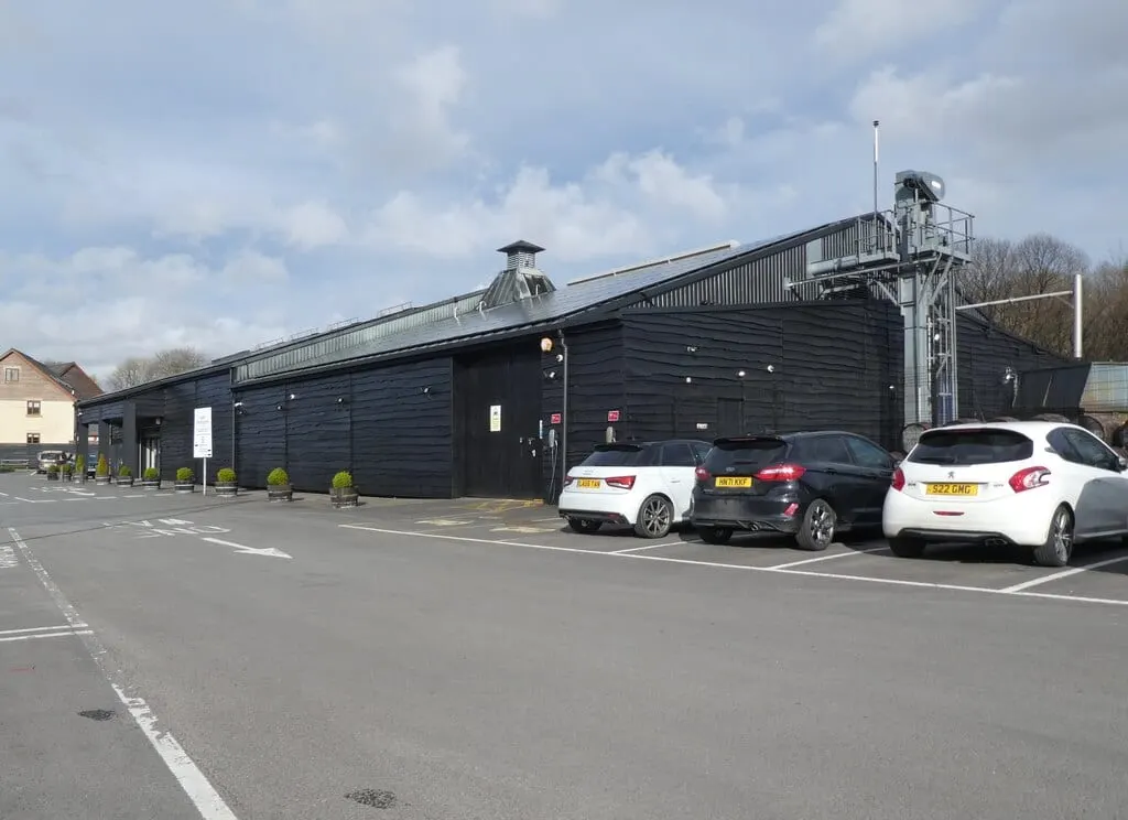 Photo of Penderyn Distillery, a distillery in Bannau Brycheiniog, Rhondda Cynon Taf, south east Wales.