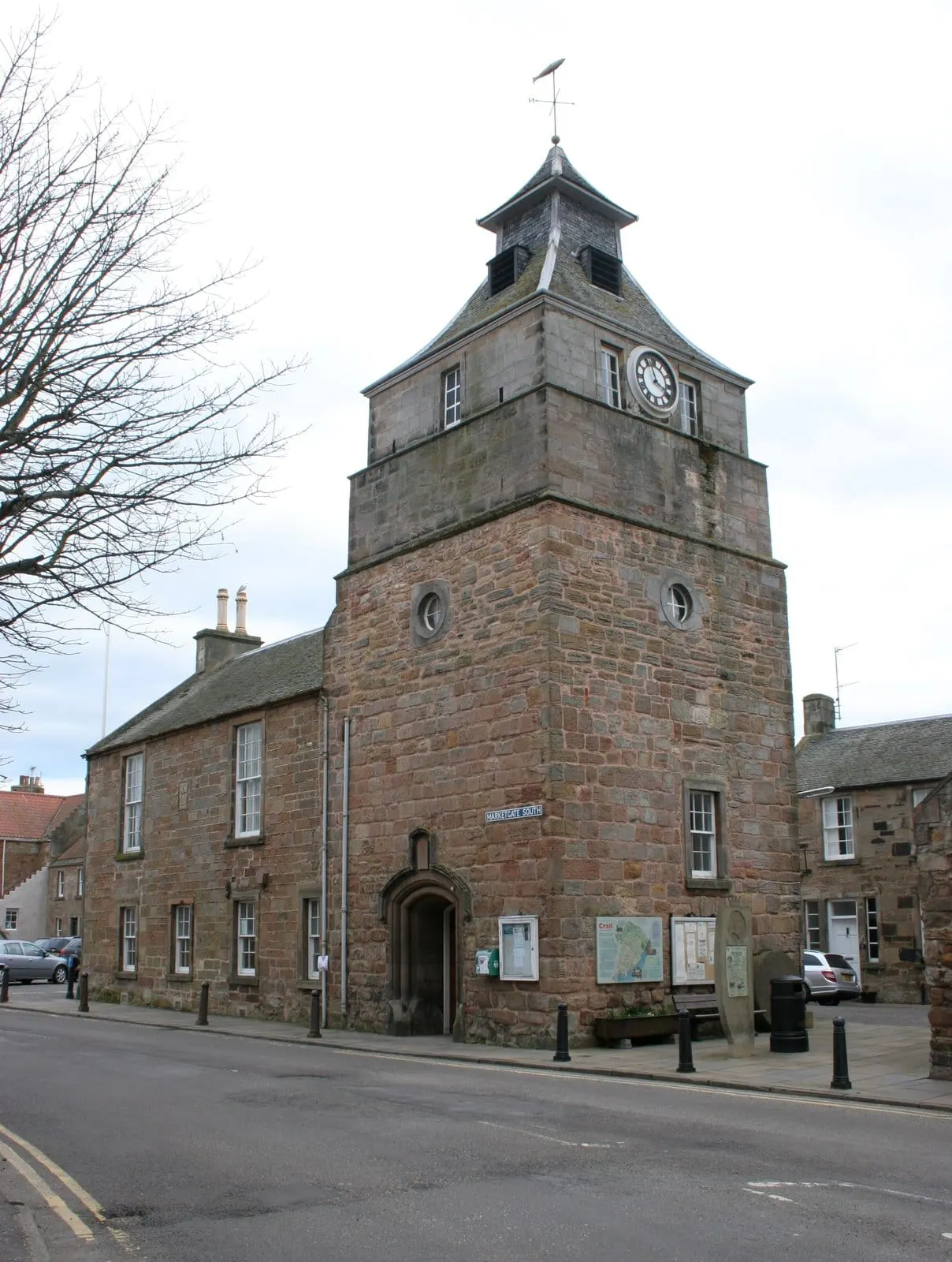 Photo of Crail, a village in Fife, central Scotland.