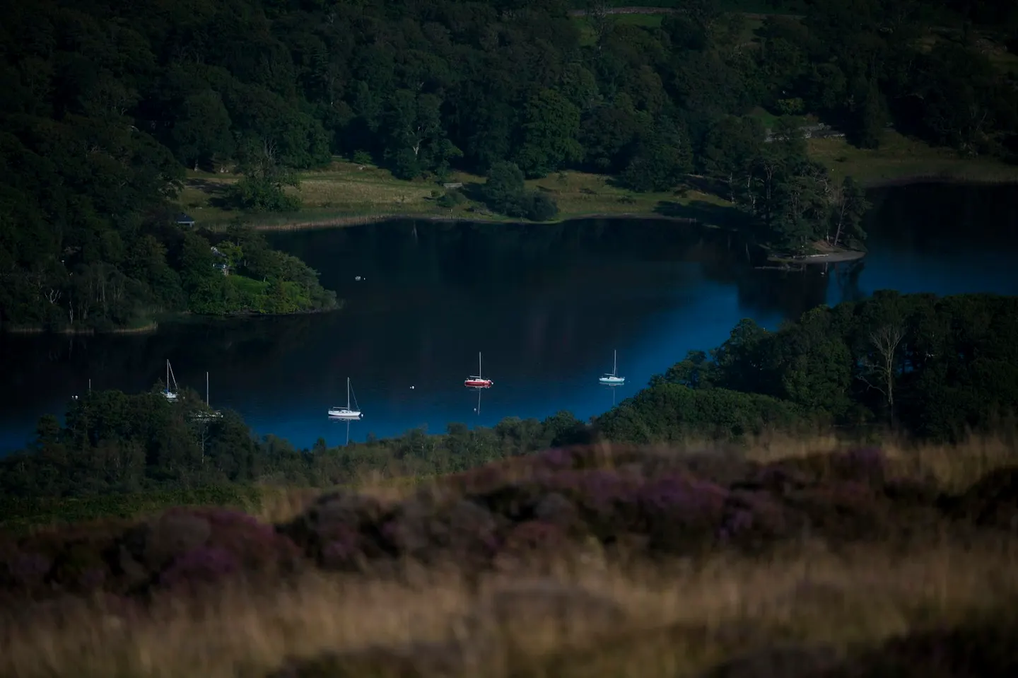 Photo of Coniston Water, a Lake in the Lake District, Cumbria, north west England.