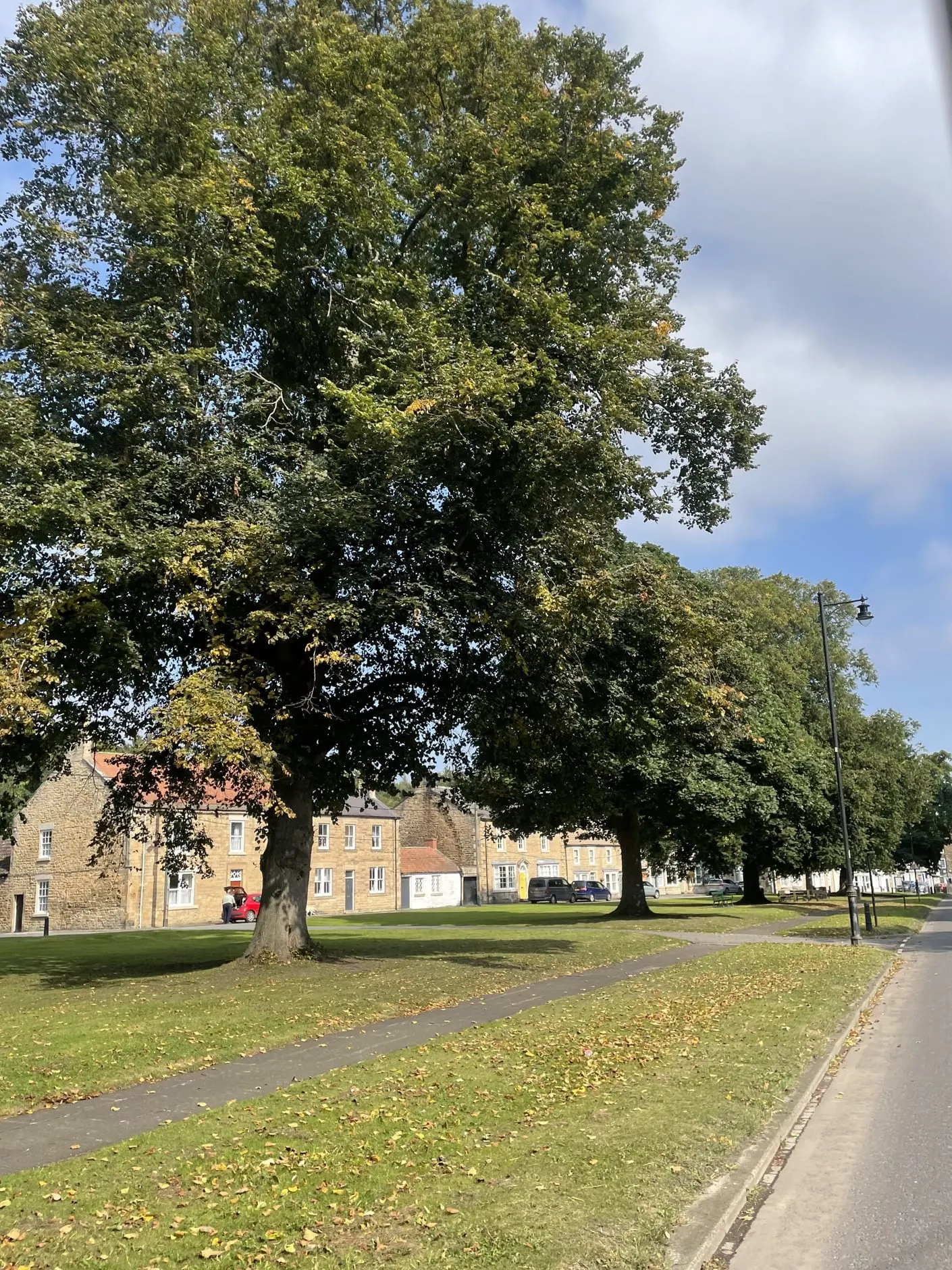 Photo of Staindrop, a village in County Durham, north east England.