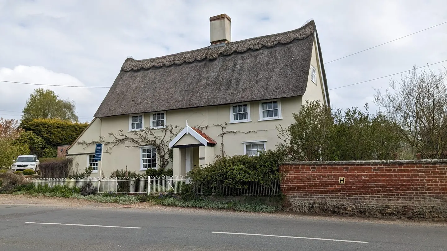 Photo of Chelsworth, a village in Suffolk, eastern England.
