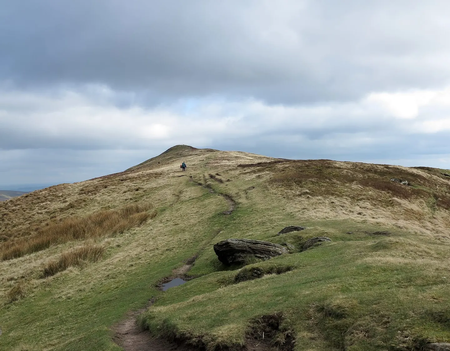 Photo: Chwarel y Fan, a 679m hill near Capel-y-ffin in Bannau Brycheiniog, Monmouthshire, south east Wales.