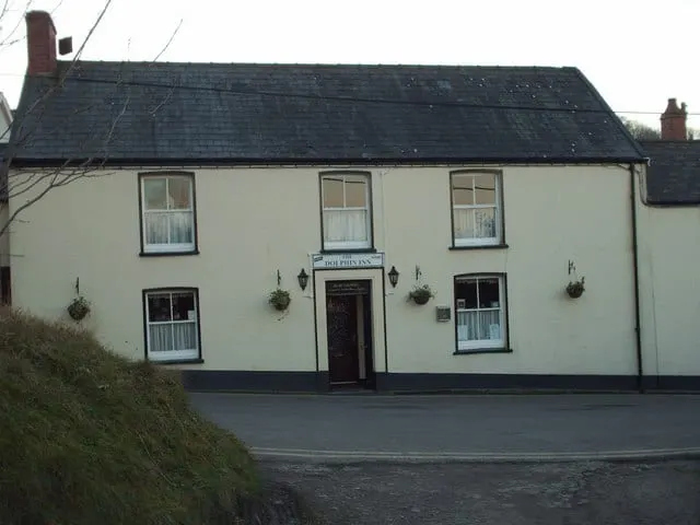 Photo of Dolphin Inn, a pub near Llanrhidian in Gower, Swansea, south west Wales.