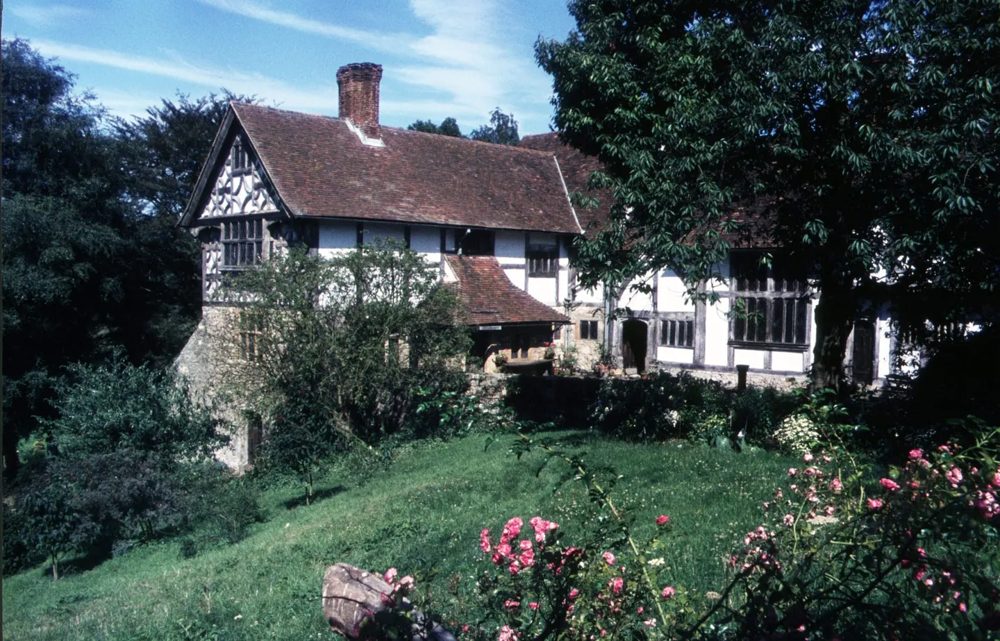 Photo of Stoneacre, a house & garden near Maidstone, Kent, south east England.