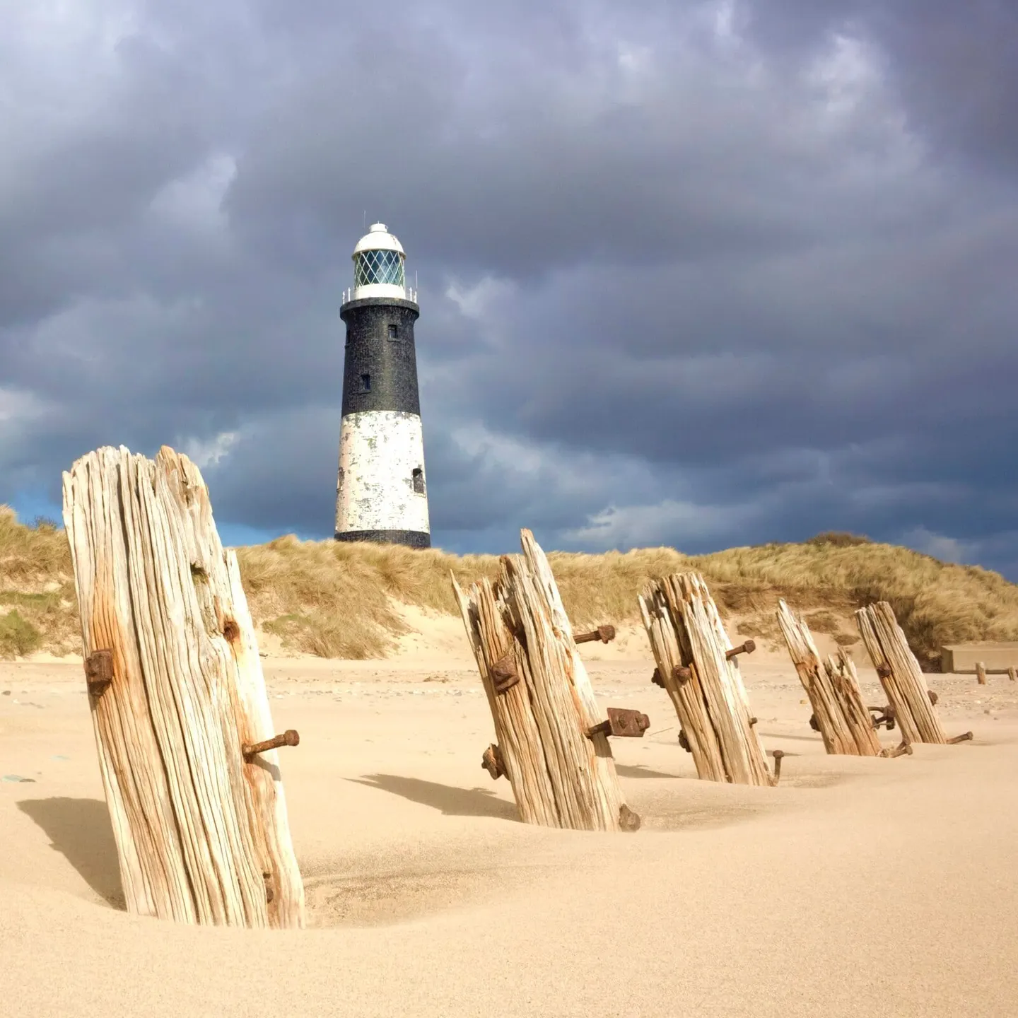 Photo of the Spurn Heritage Coast, East Riding of Yorkshire, northern England.