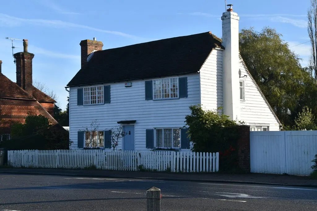Photo of Biddenden, a village in Kent, south east England.