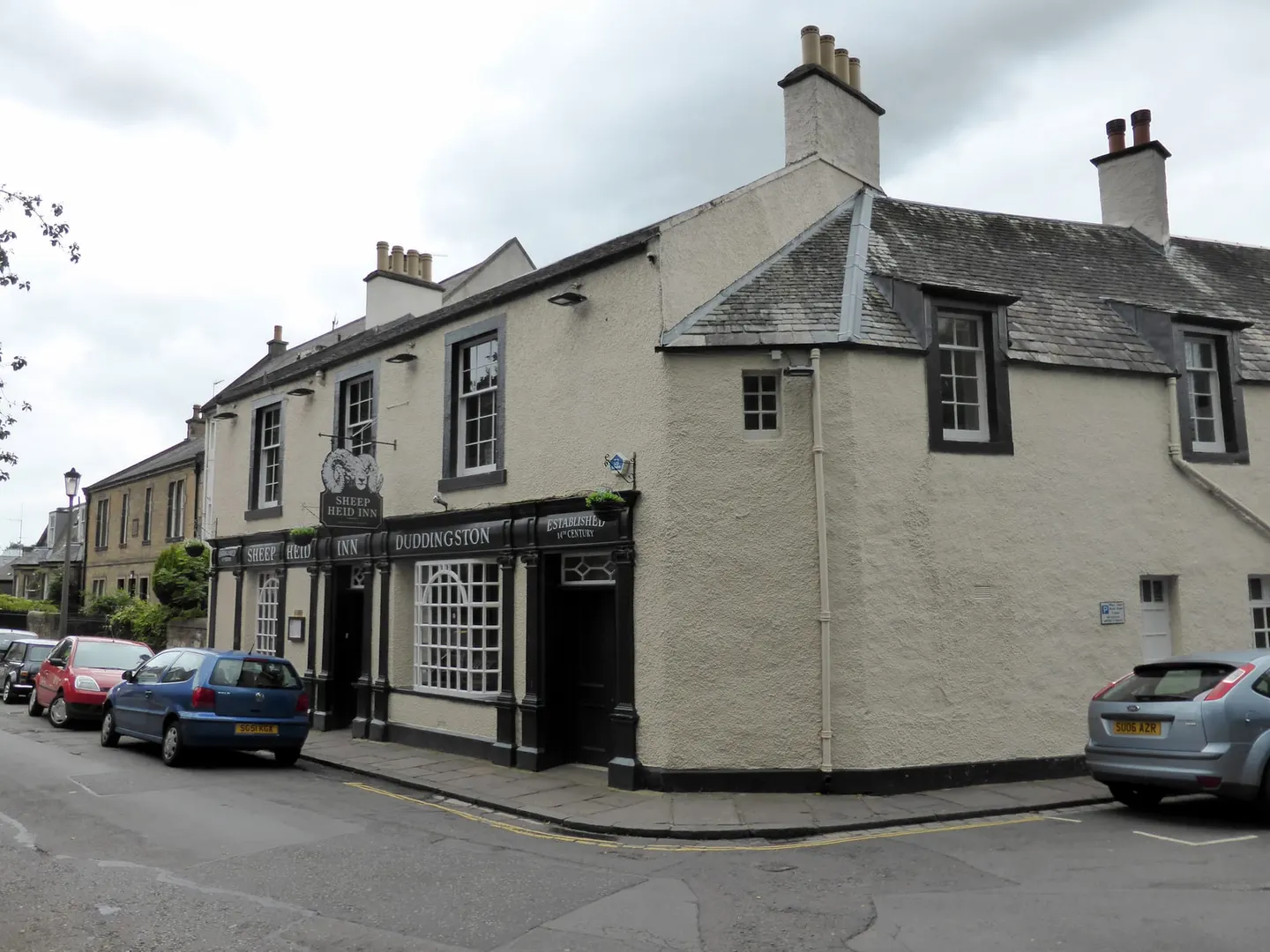 Photo of The Sheep Heid Inn, a pub near Duddingston, Edinburgh, central Scotland.