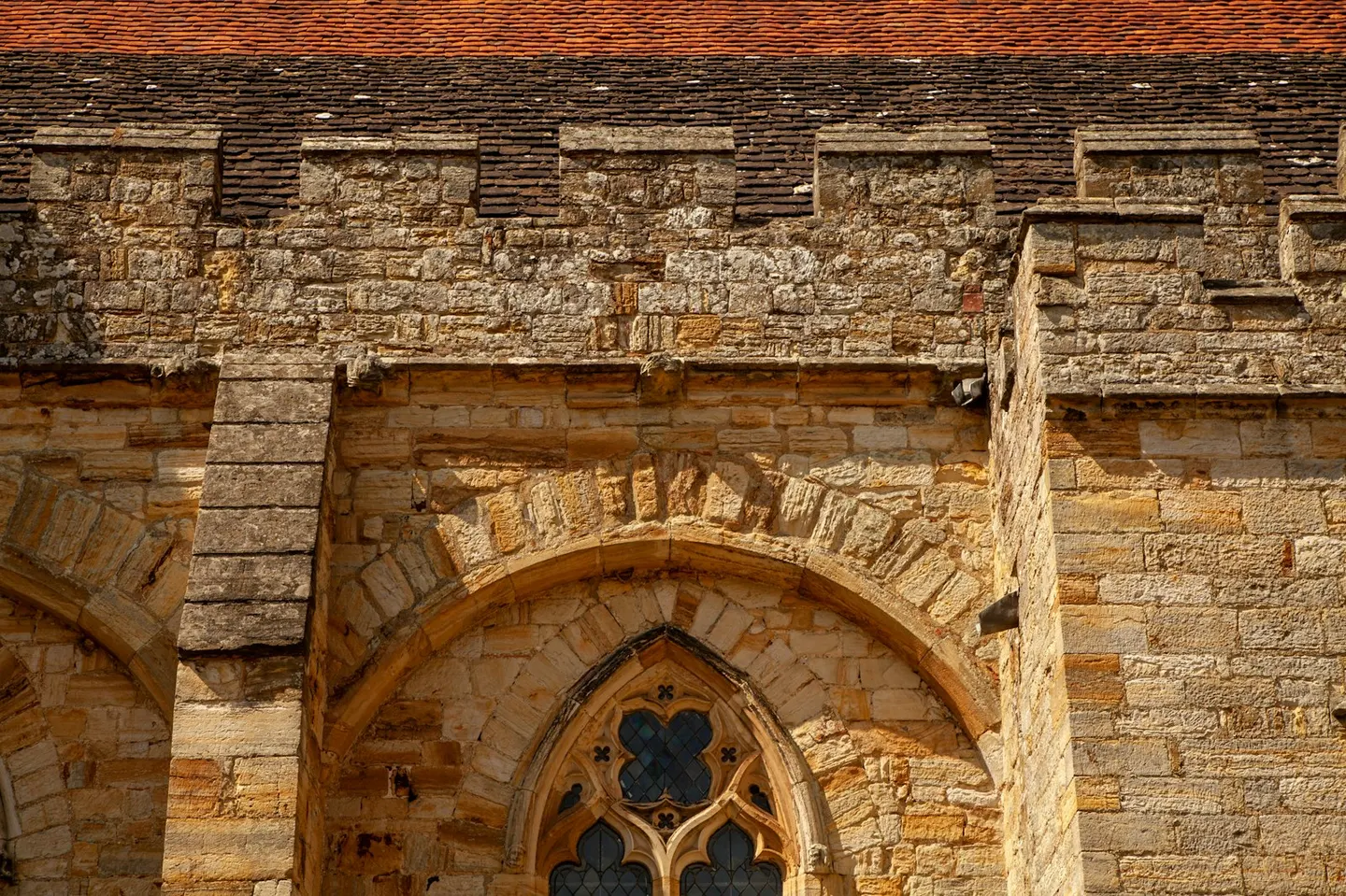 Photo of Penshurst Place, a Grade I registered house & garden in the High Weald, Kent, south east England.