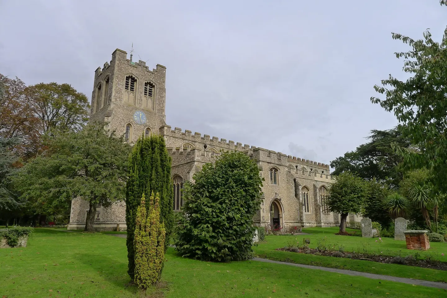 Photo of St Peter ad Vincula, Coggeshall, a church in Essex, eastern England.