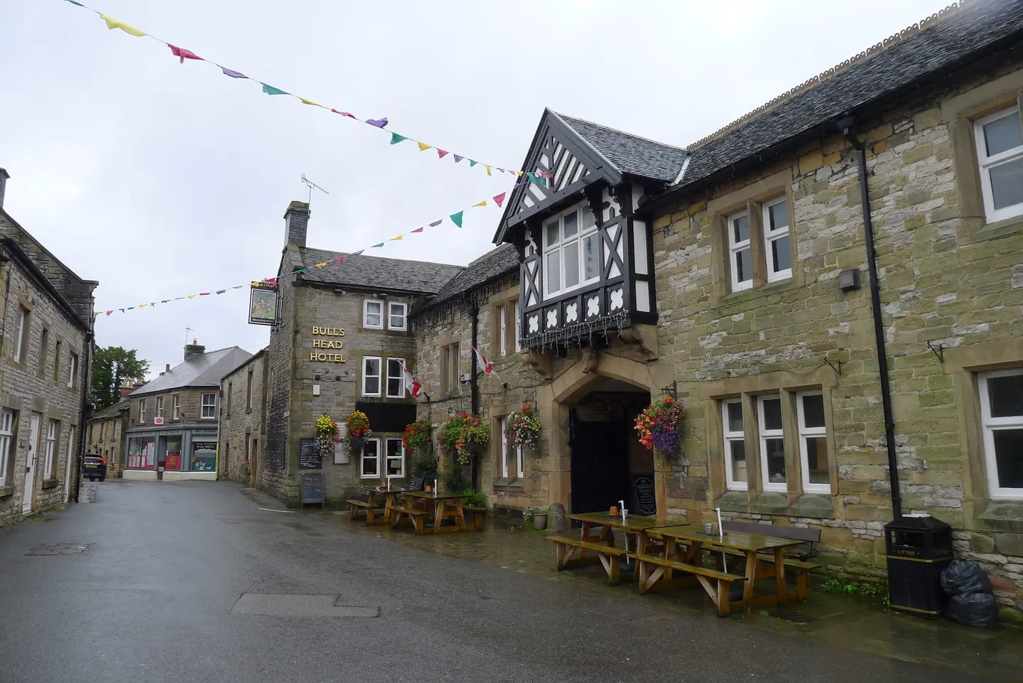 Photo of Youlgreave, a village in the Peak District, Derbyshire, central England.