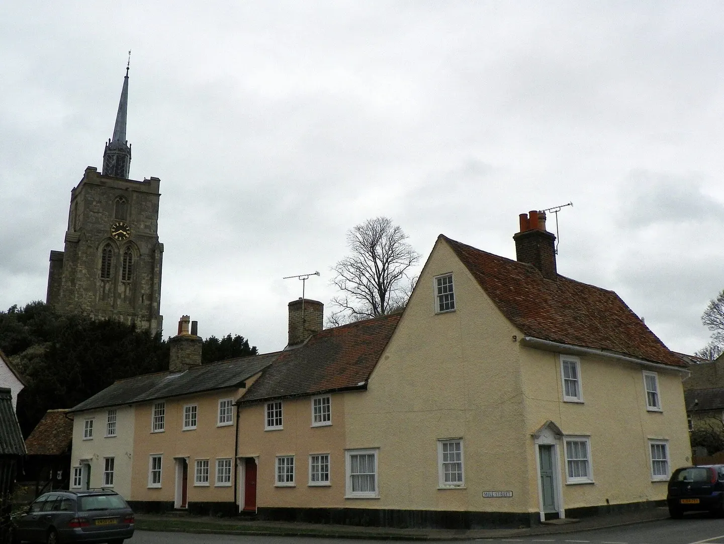 Photo of Ashwell, a village in Hertfordshire, eastern England.