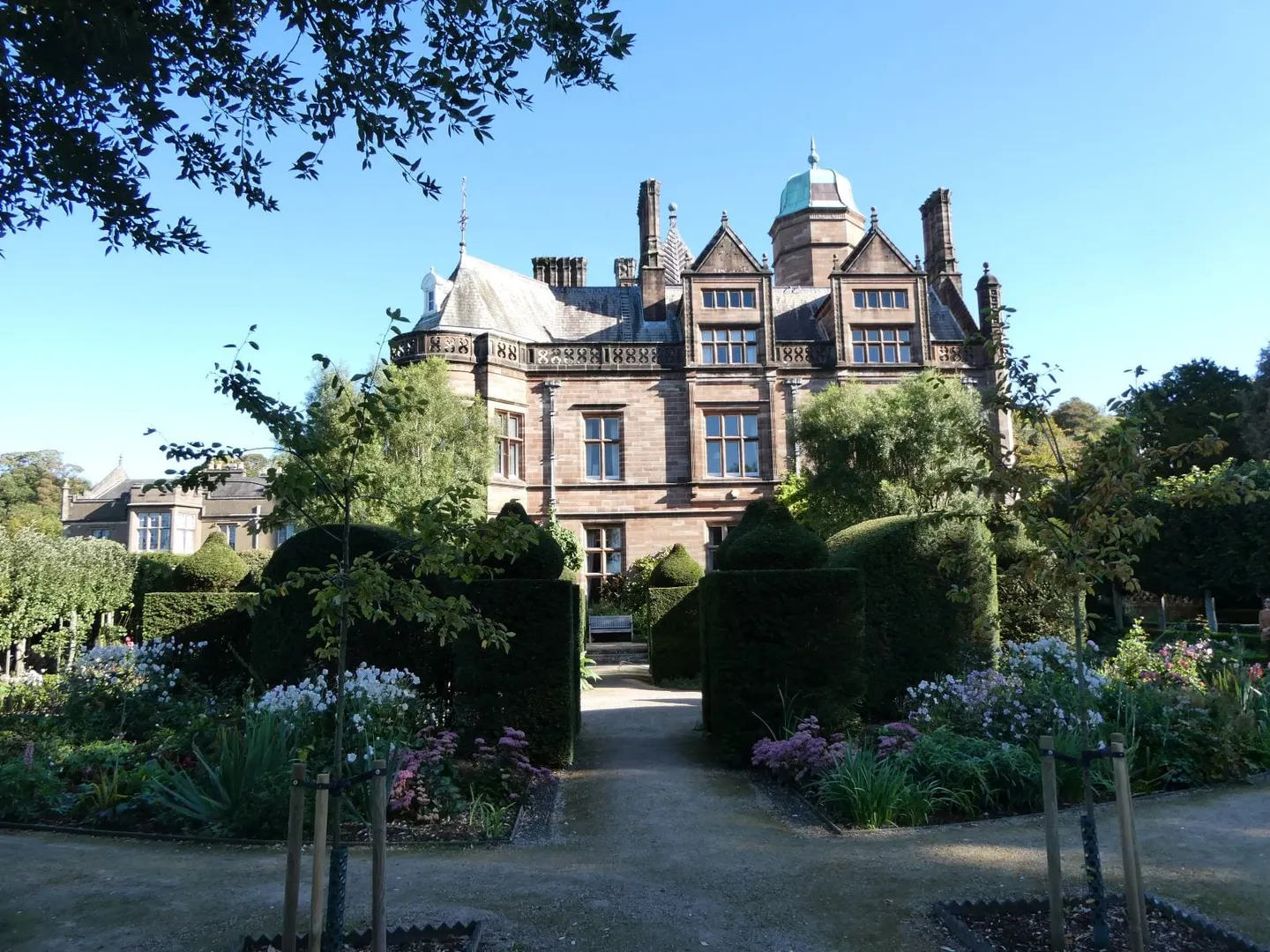 Photo of Holker Hall & Gardens, a garden near Cark, Cumbria, north west England.