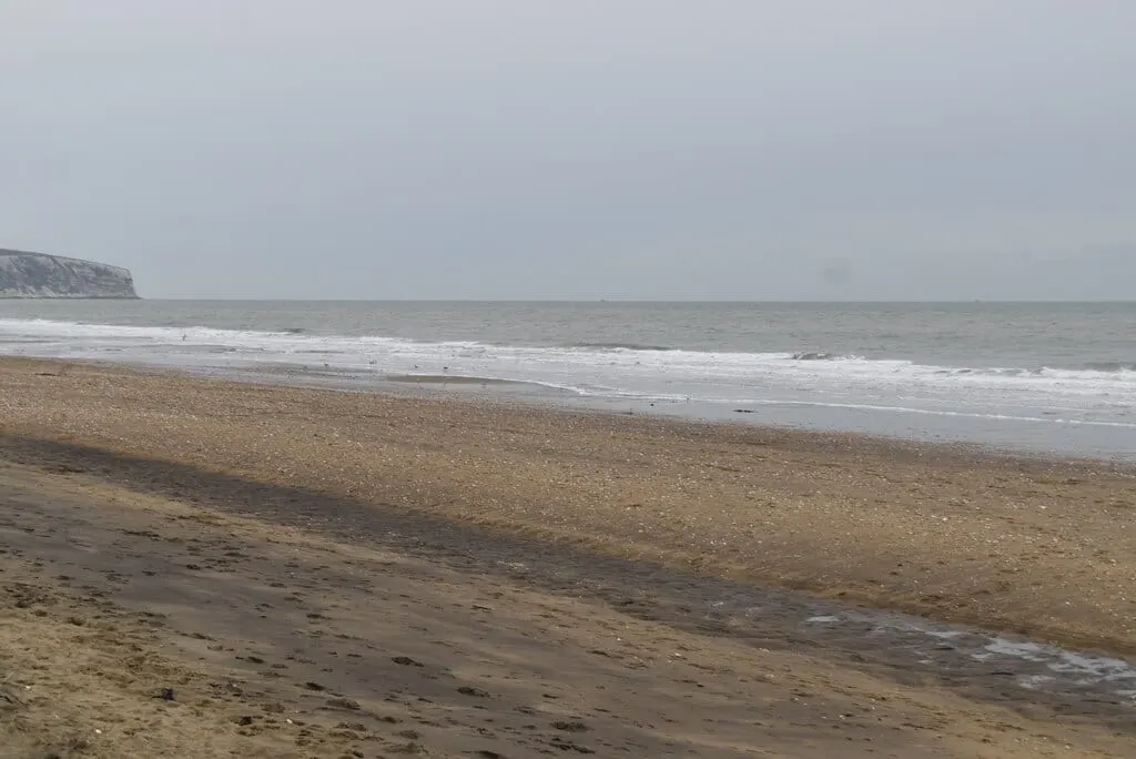 Photo of Sandown, a swimming spot near Brading, the Isle of Wight, south east England.