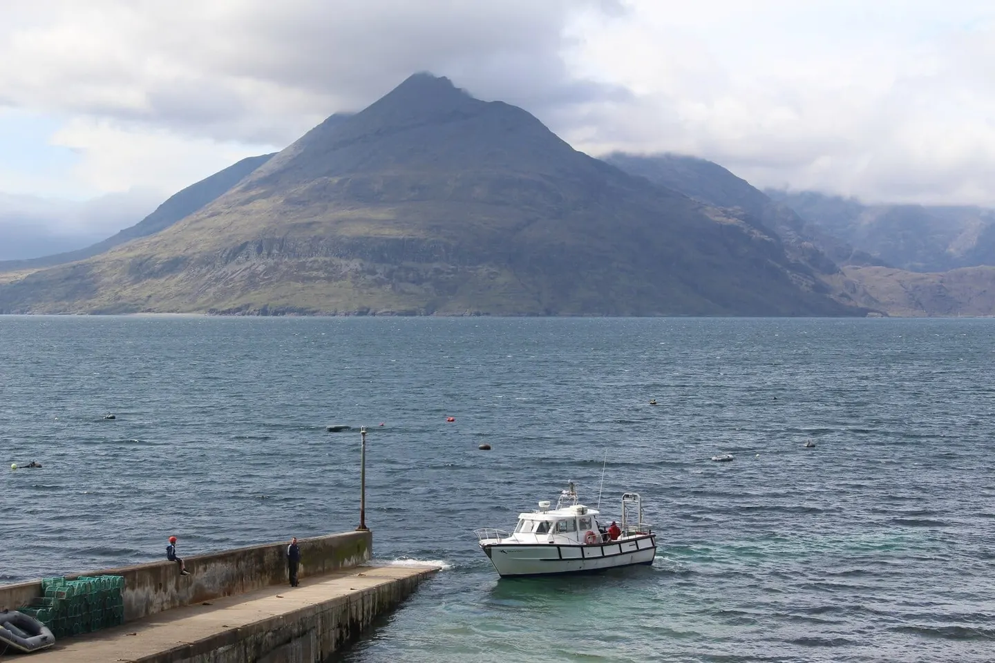 Photo of Elgol, a village in Highland, the Scottish Highlands and Islands.