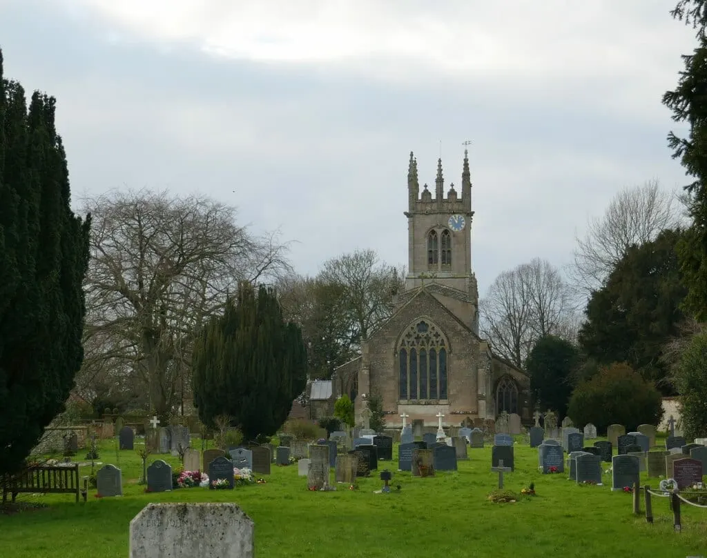 Photo of Fulbeck, a village in Lincolnshire, central England.