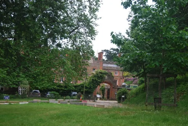Photo of Albury Park, a Grade I registered house & garden near Shere, Surrey, south east England.