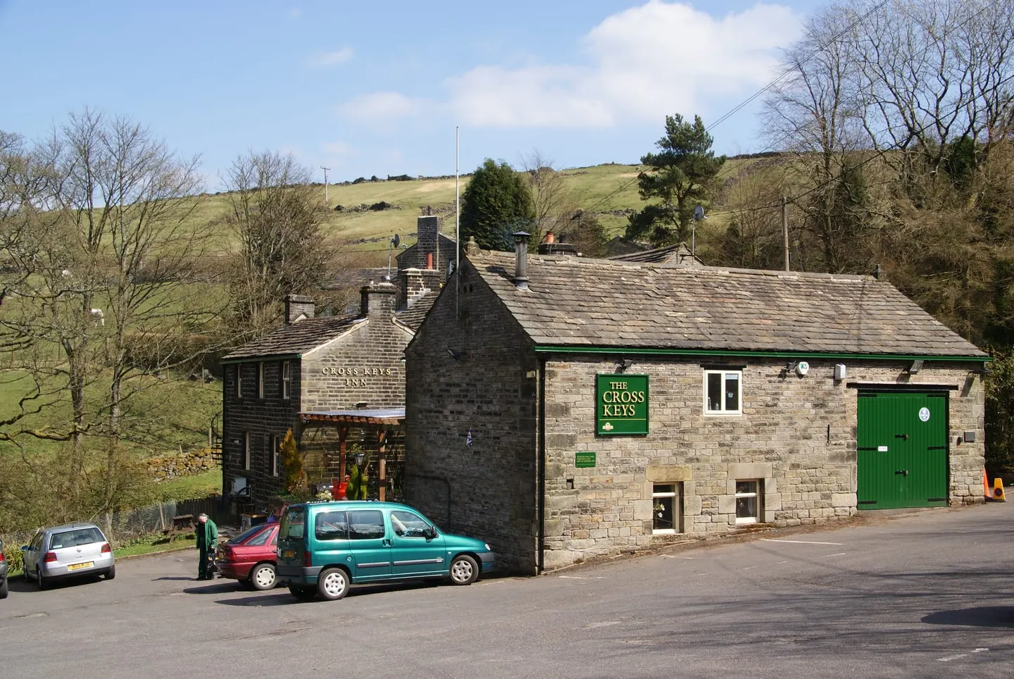 Photo of The Cross Keys (Uppermill), a pub in Greater Manchester, north west England.
