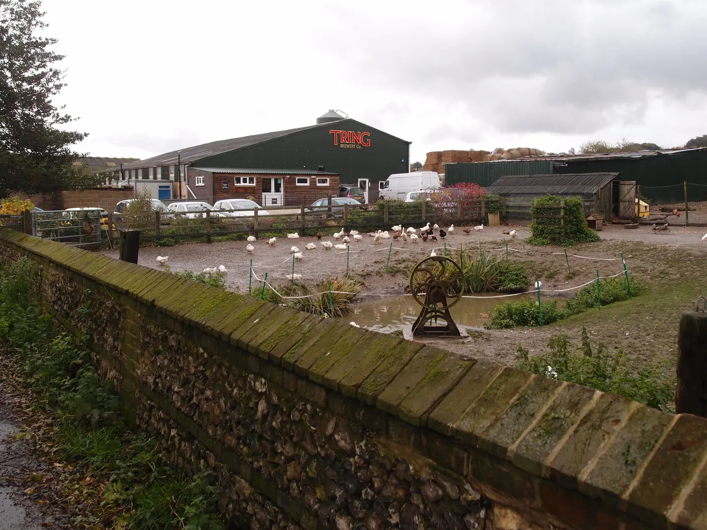 Photo of Tring Brewery, a brewery in Hertfordshire, eastern England.