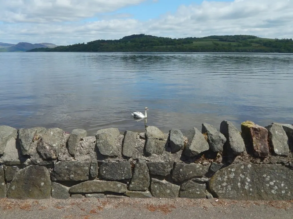 Photo: Duck Bay, a viewpoint near Balloch in Loch Lomond & The Trossachs, West Dunbartonshire, central Scotland.