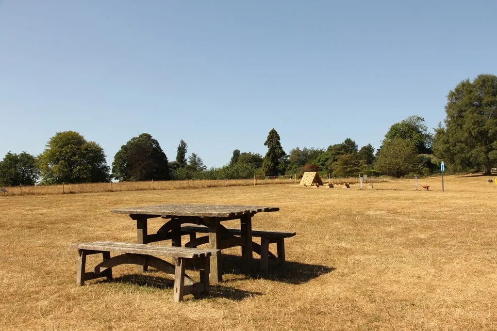 Photo of Emmetts Garden, a house & garden near Chiddingstone, Kent, south east England.