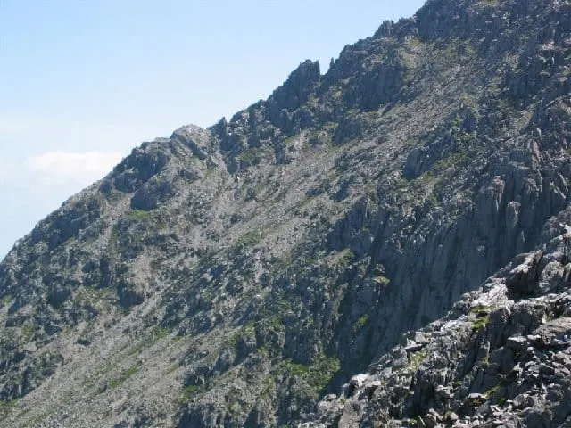 Photo: Glyder Fach, a 994m hill near Capel Curig in Eryri, Conwy, north Wales.