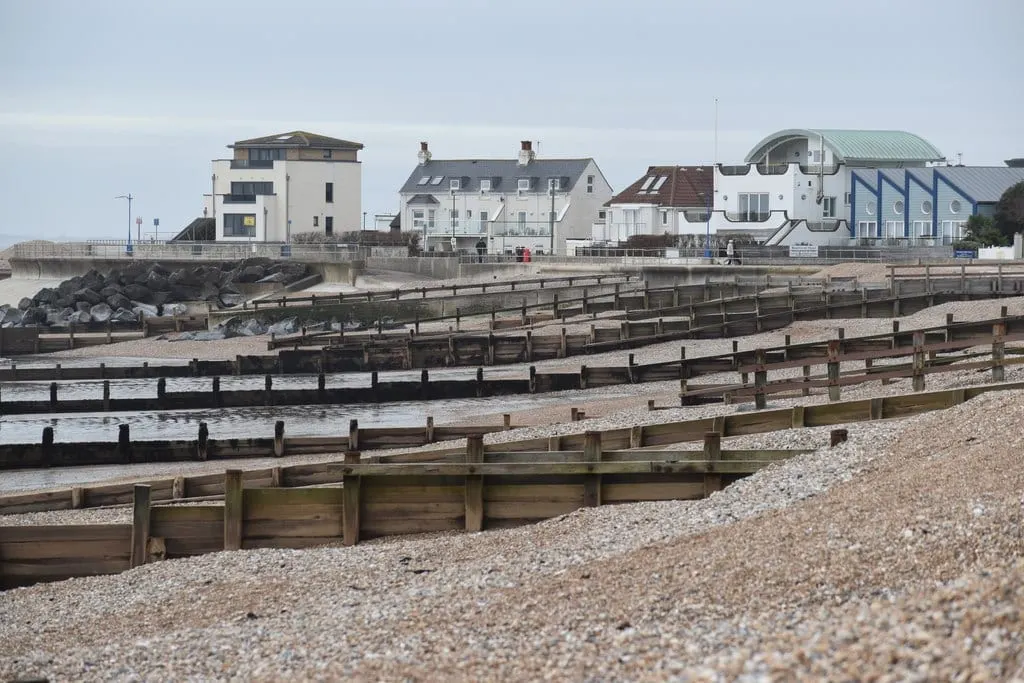 Photo of Felpham, a swimming spot near Slindon, West Sussex, south east England.