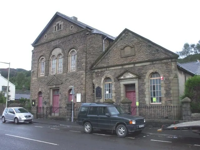 Photo of Capel Rhondda, Hopkinstown, a church in Rhondda Cynon Taf, south east Wales.