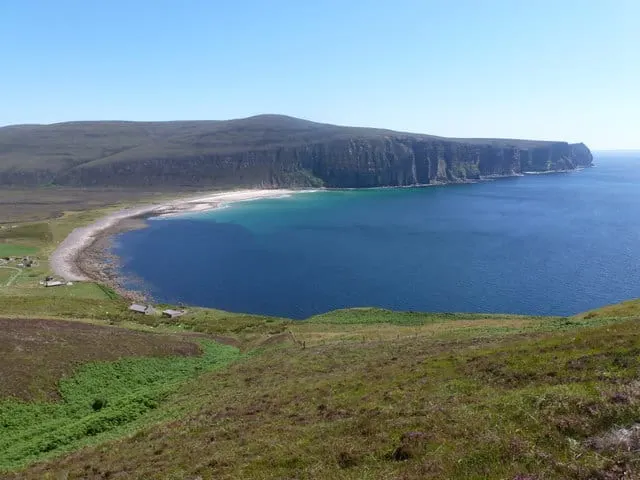 Photo of Rackwick Bay, a beach in Hoy and West Mainland, the Orkney Islands, the Scottish Highlands and Islands.