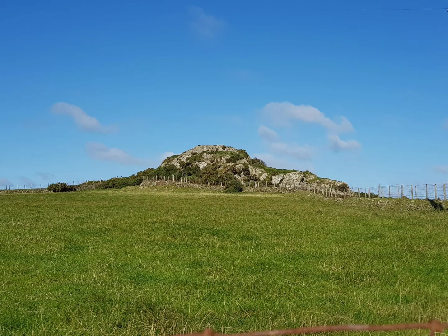 Photo of the coast at Treginnis Peninsula, Pembrokeshire, south west Wales.