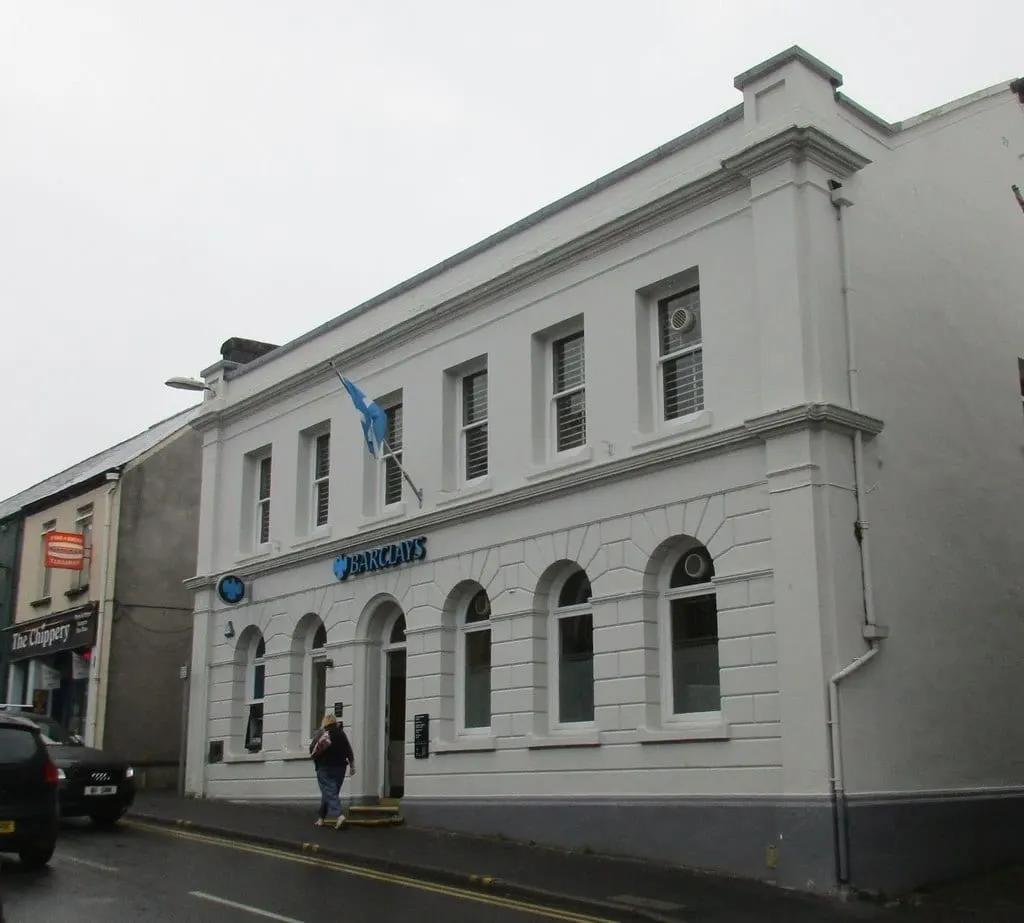 Photo of Llandeilo, a village in Carmarthenshire, south west Wales.