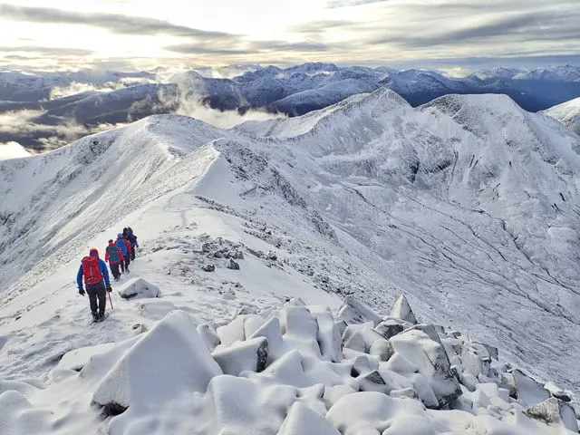 Photo: Binnein Mor, a 1,129m Munro near Kinlochleven in Ben Nevis and Glen Coe, Highland, the Scottish Highlands and Islands.