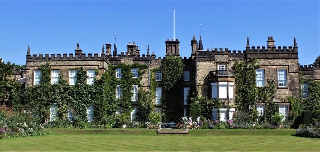Photo of Renishaw Hall Vineyard, a vineyard in Derbyshire, central England.