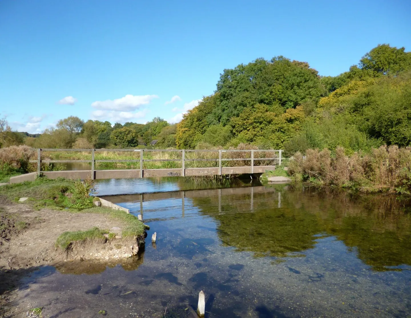 Photo of Sarratt Bottom, a Site of Special Scientific Interest in the Chilterns, Hertfordshire, England.