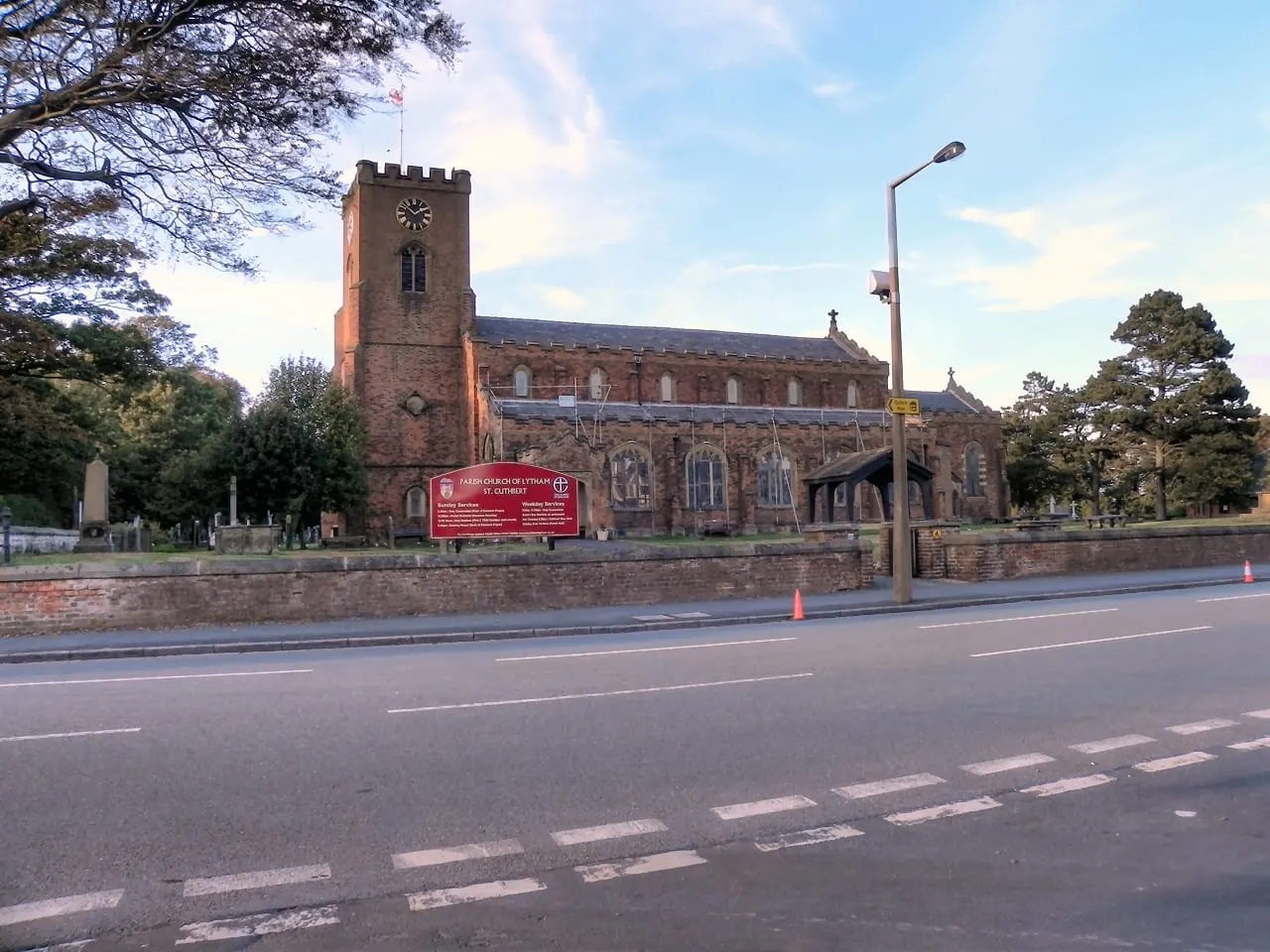 Photo of St Cuthbert's Church, Lytham, a church in Lancashire, north west England.