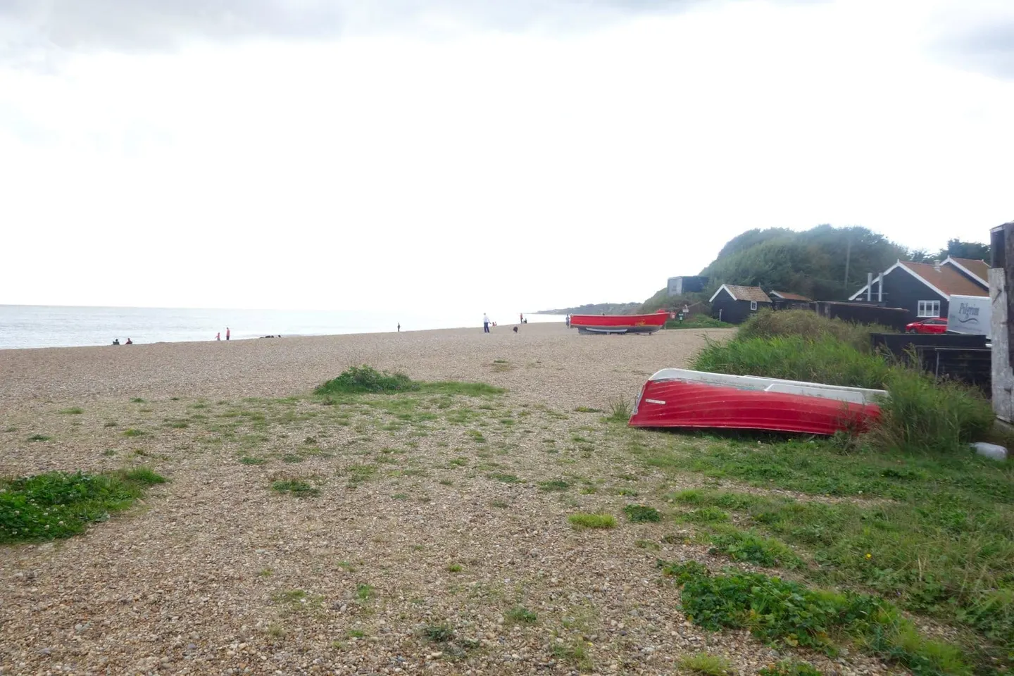 Photo of Dunwich, a village in Suffolk, eastern England.