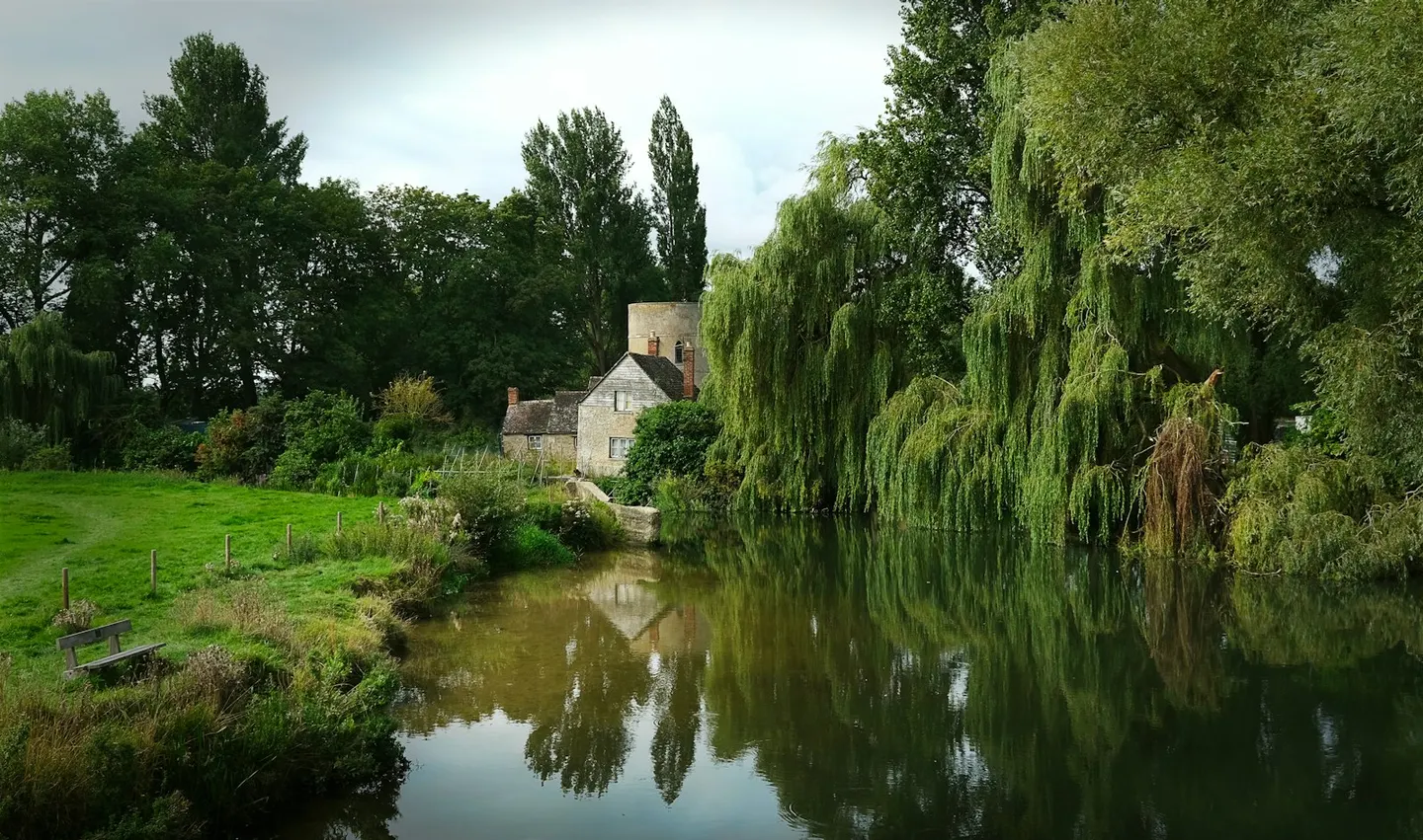 Photo of Lechlade, a village in Gloucestershire, south west England.