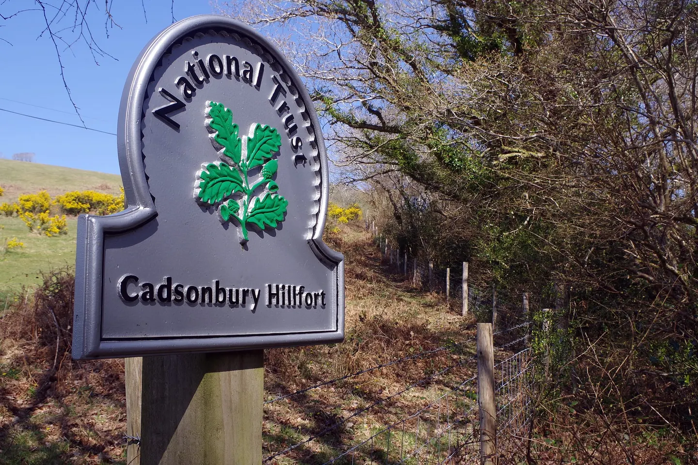 Photo of Cadsonbury, an ancient site near Minions, Cornwall, south west England.