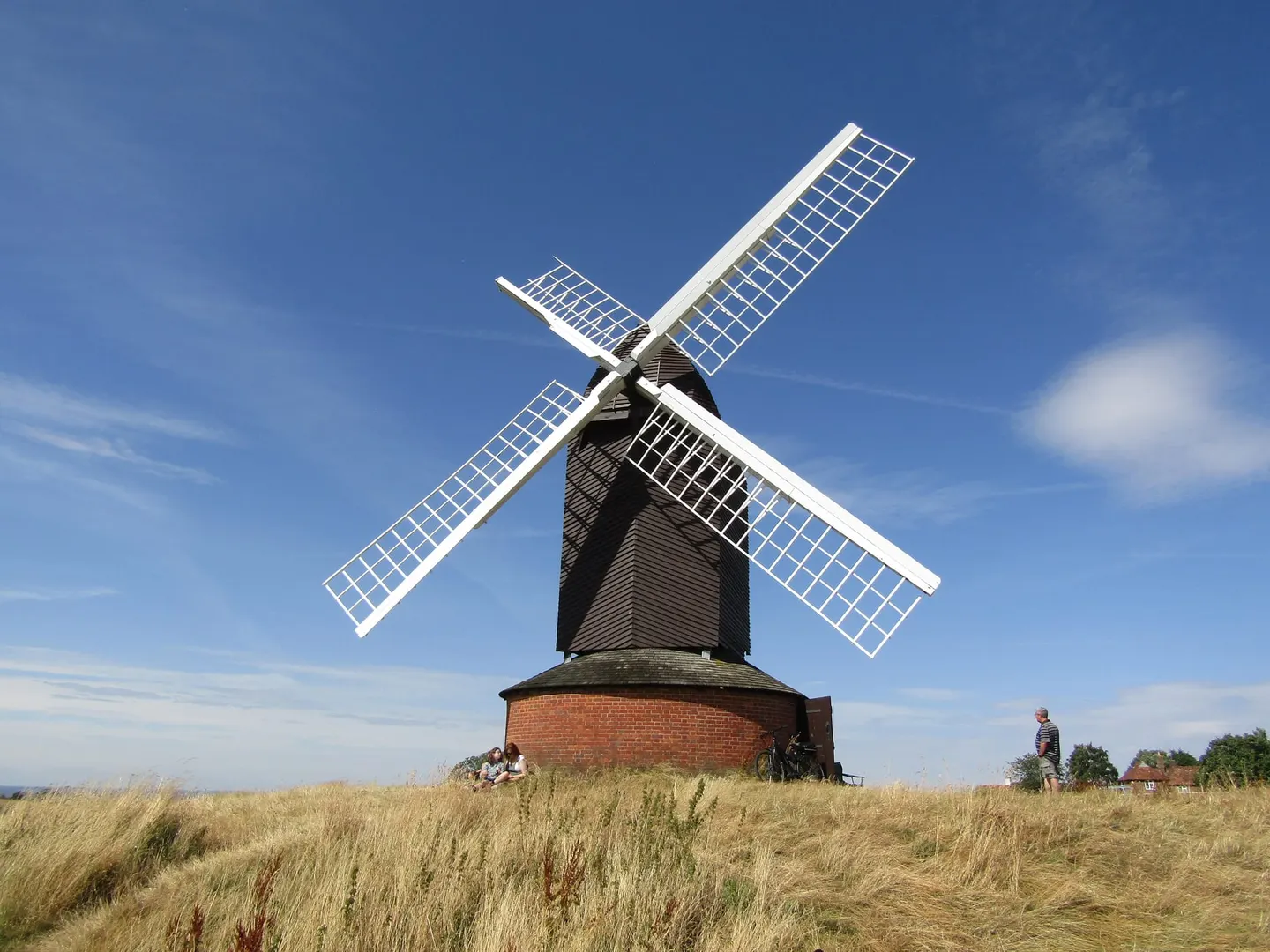 Photo of Brill Windmill, a windmill in Buckinghamshire, south east England.