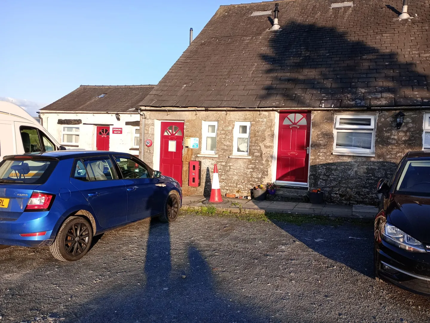 Photo of The Station Inn, a pub near Ribblehead in the Yorkshire Dales, North Yorkshire, northern England.