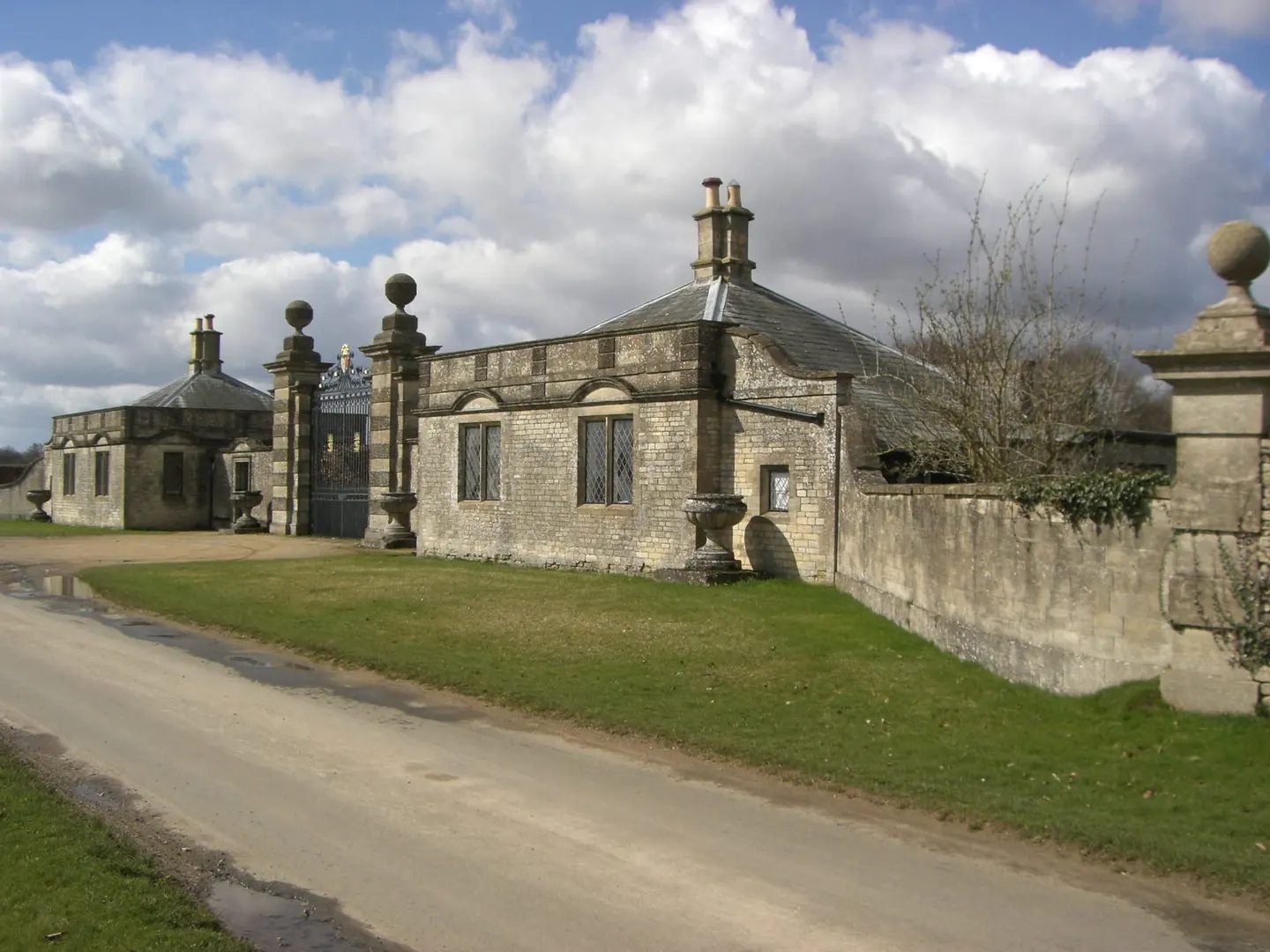 Photo of Sherborne Park Estate, a country estate near Northleach in the Cotswolds, Gloucestershire, south west England.