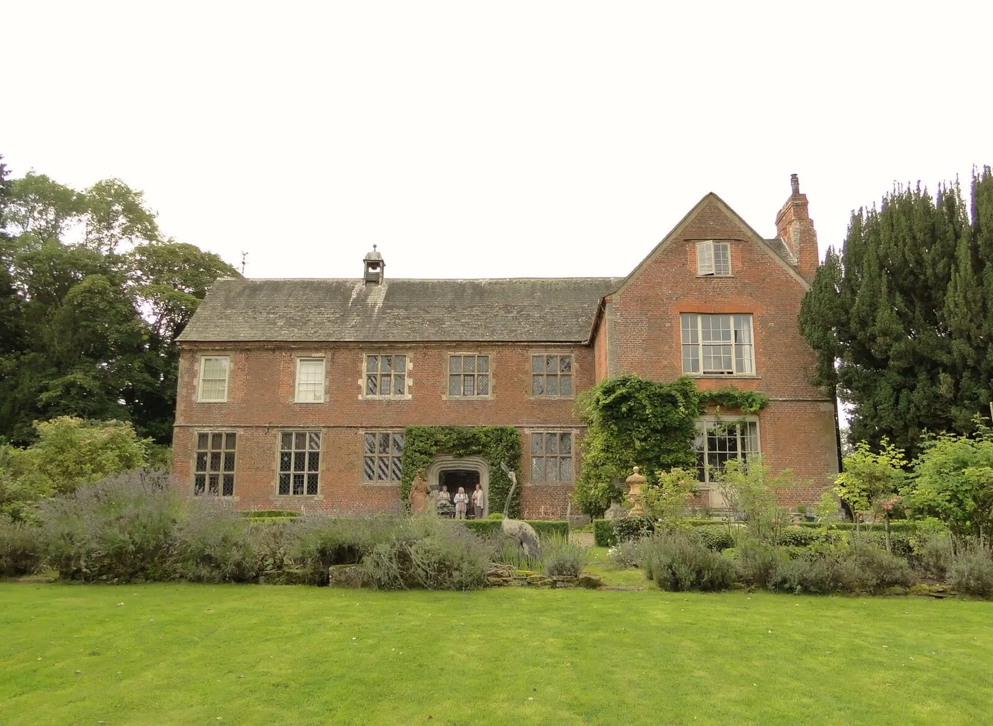 Photo of Hellens, a garden near Much Marcle, Herefordshire, central England.