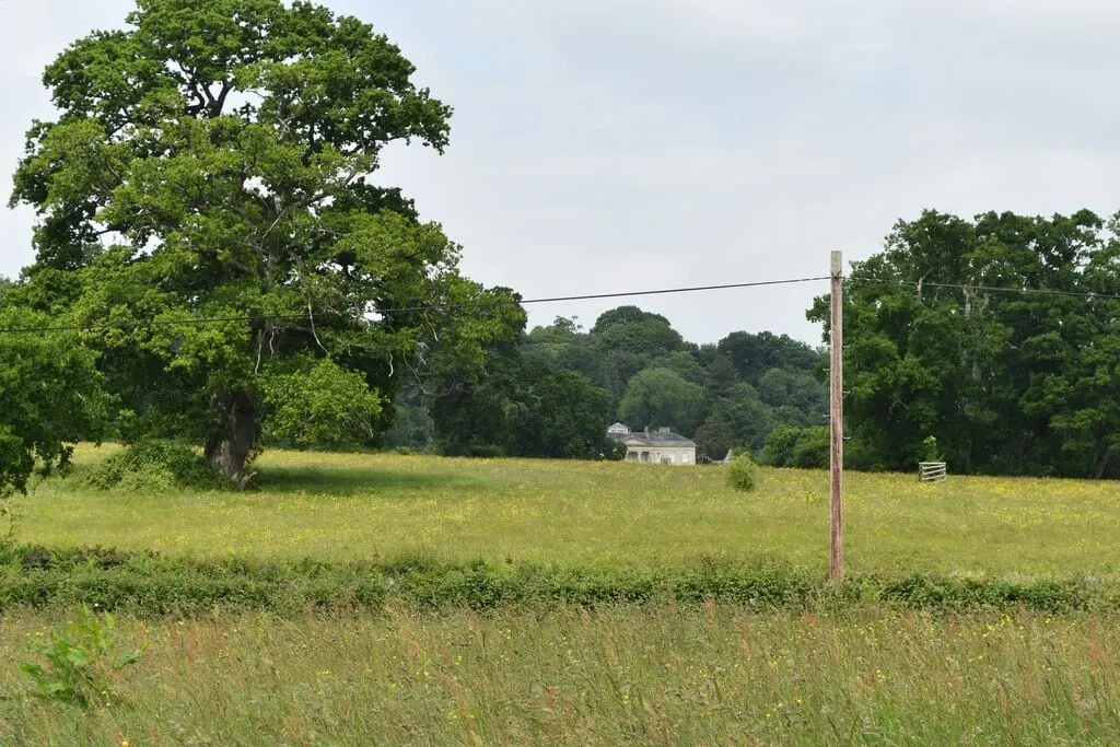 Photo of Philipps House and Dinton Park, a house & garden in Wiltshire, south west England.