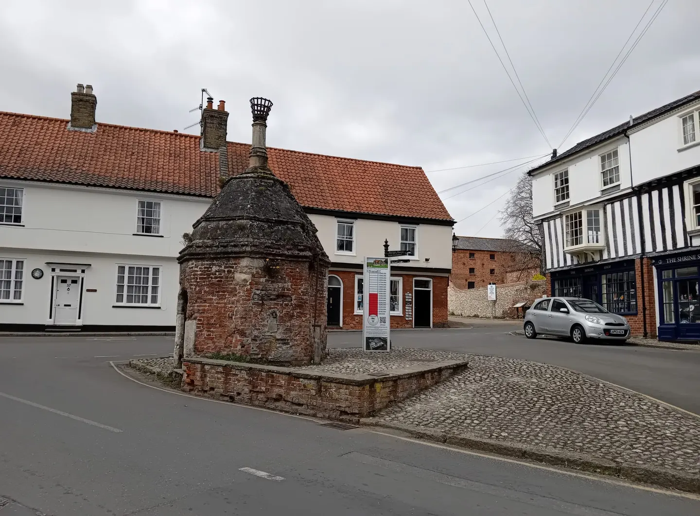 Photo of Little Walsingham, a village in Norfolk, eastern England.