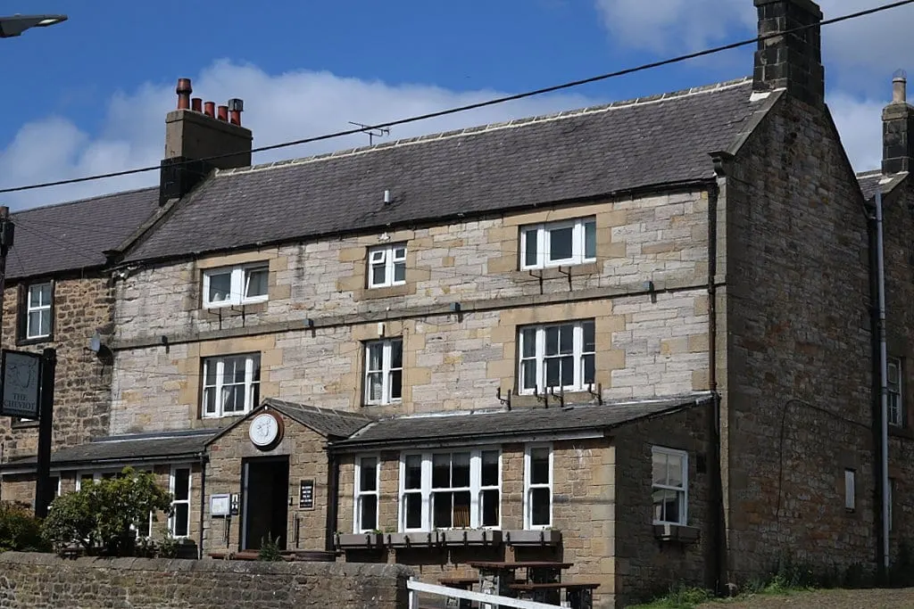 Photo of Bellingham, a village in Northumberland, north east England.