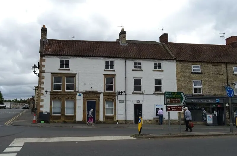 Photo of Helmsley, a village in North Yorkshire, northern England.