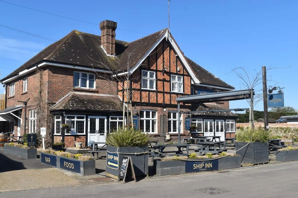 Photo of West Itchenor, a village in Chichester Harbour, West Sussex, south east England.