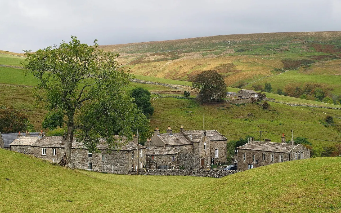 Photo of Keld, a village in the Yorkshire Dales, North Yorkshire, northern England.