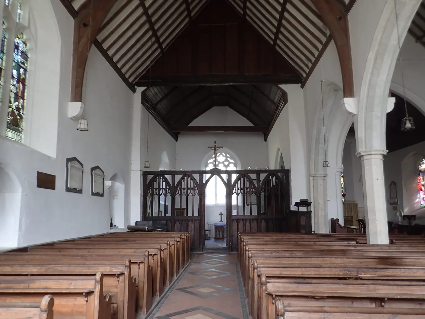 Photo of St Mary's, Higham, a church in Kent, south east England.