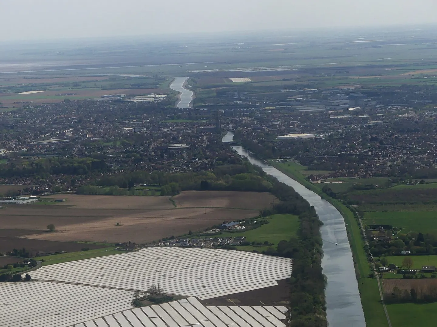 Photo of Witham Way Country Park, a country park near Boston, Lincolnshire, central England.