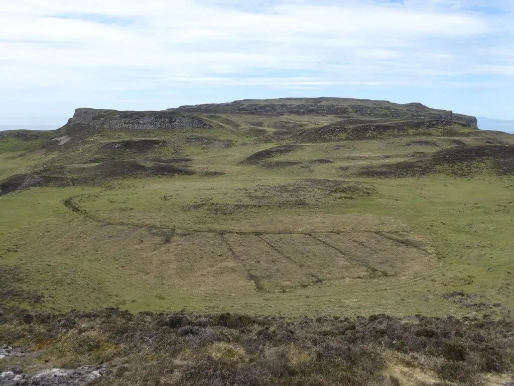 Photo of Compass Hill, a visitor attraction near A' Chill in the Small Isles, Highland, the Scottish Highlands and Islands.